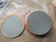 Soudage par points chaud d'extrusion Mesh Filter Disc Dia 600mm 500micron